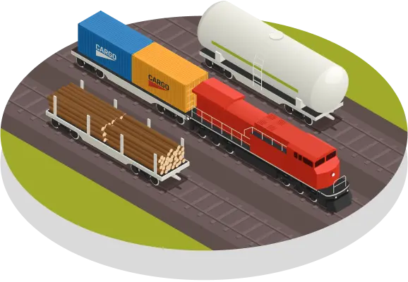 Доставка железнодорожным транспортом